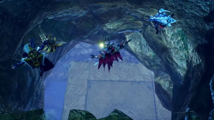 MH Rise Sunbreak - drop down pits in the Jungle