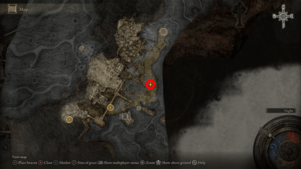 Elden Ring - Fifth Obelisk Map Location