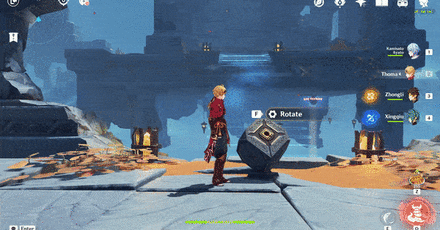 Genshin - Rotating the Cube Mechanisms