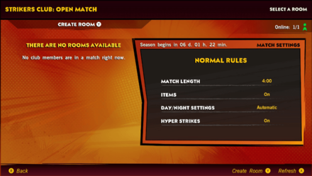 Mario Strikers Battle League - Join Others or Create Your Own