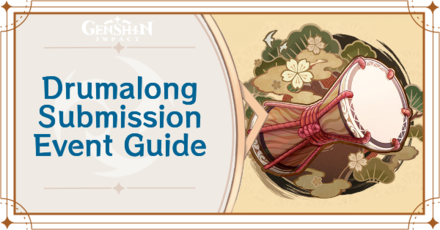 Genshin Impact - Drumalong Submission Event Guide