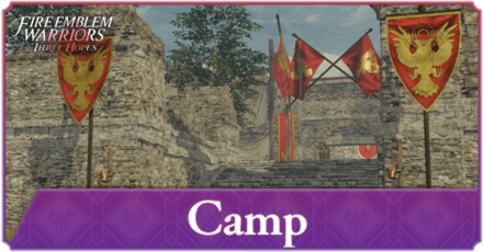 Fire Emblem Warriors Three Hopes - Camp Features and Things to Do