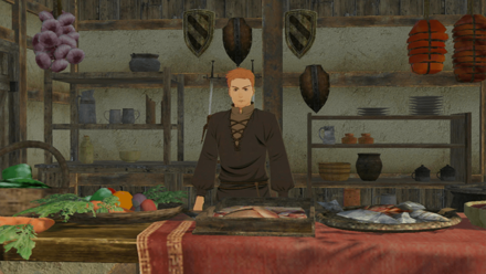 Fire Emblem Warriors Three Hopes - Item Shopkeeper