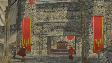 Fire Emblem Warriors Three Hopes - Central Plaza