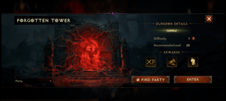 Diablo Immortal - Forgotten Tower