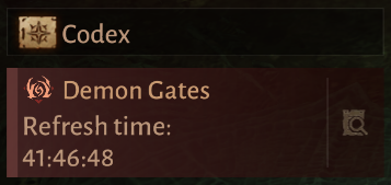 Diablo Immortal - Demon Gates Timer