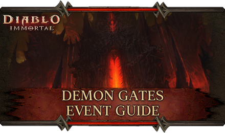 Diablo Immortal - Demon Gates Zone Event Guide