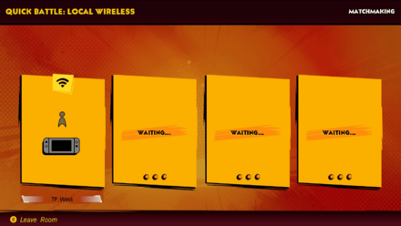 Mario Strikers Local Quick Battle Rooms