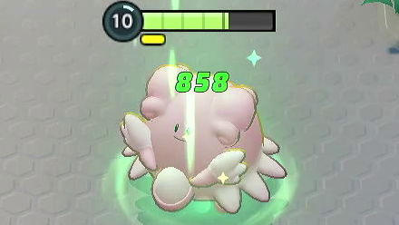 Pokemon UNITE - Blissey Healing with Soft-Boiled Without Item