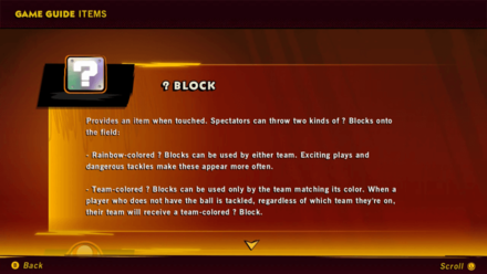 Mario Strikers Battle League - Items