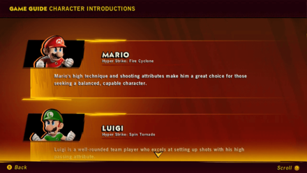 Mario Strikers Battle League - Character Introductions