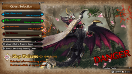 MH Rise Sunbreak - Malzeno Hunt in Sunbreak Demo