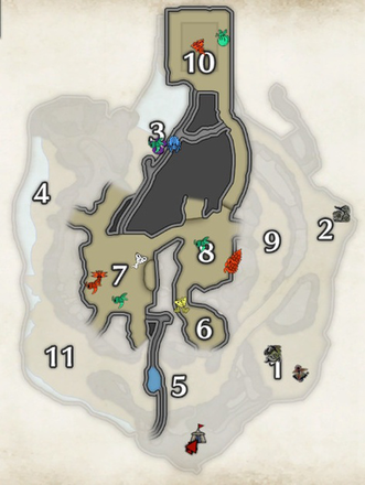 MH Rise Sunbreak - Jungle - Other Endemic Life Bottom level