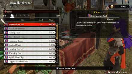 Fire Emblem Warriors Three Hopes - Gifts