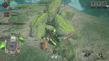 MH Rise Sunbreak - Boulders Covering Secret Hole