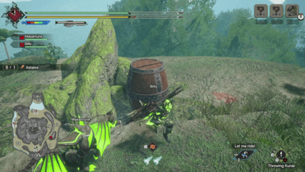 MH Rise Sunbreak - Break the Boulders Using a Bomb