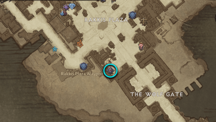 Diablo Immortal - Charms Craftsman Map Location