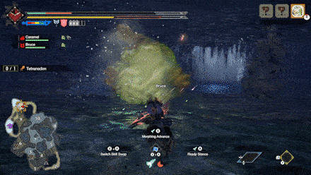 MH Rise Sunbreak - Charge Blade Ready Stance