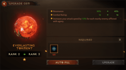 Diablo Immortal - Upgrade Legendary Gems