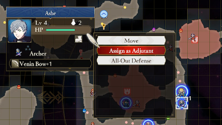 FEW3H - Assign as Adjutant