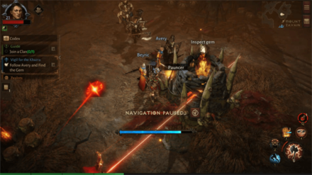 Diablo Immortal - Follow Avery and Find the Gem