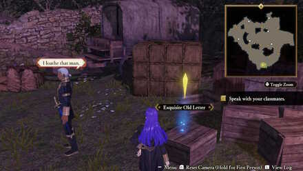 Fire Emblem Warriors Three Hopes - Exquisite Old Letter