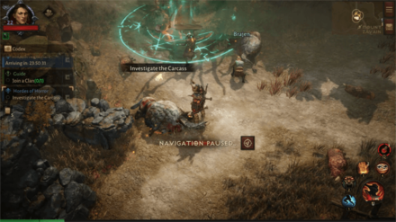 Diablo Immortal - Investigate the Carcass