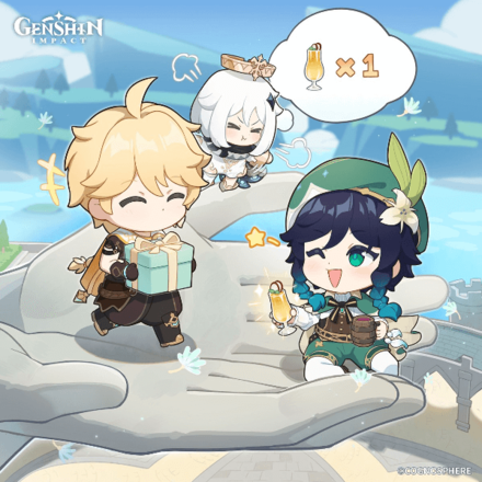 Genshin Impact - Venti Birthday Art 2022