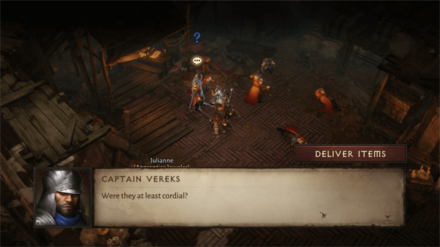 Diablo Immortal - Deliver Fees to Captain Vereks