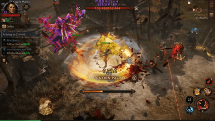 Diablo Immortal - Escort Helmond Khazra Fight