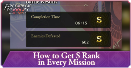 FEW3H - How to Get S Rank in Every Mission