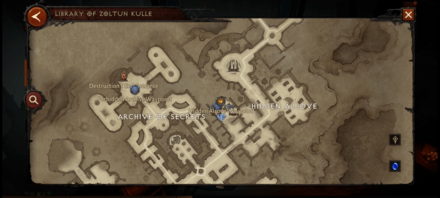 Diablo Immortal - Hidden Alcove Map