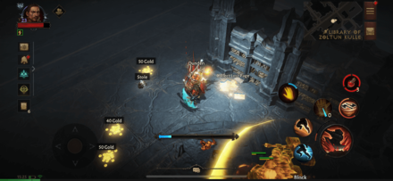 Archive of Secrets Entrance Bookshelf Left Lost Page