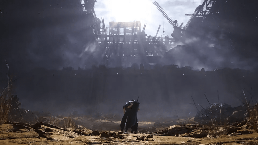 FF7 Rebirth Zack Carrying Cloud