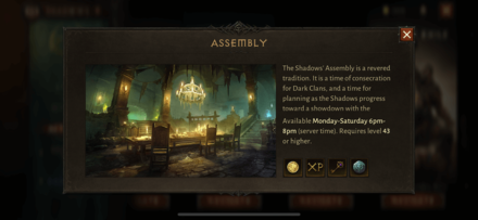 Earn Aspirant Keys from Assembly
