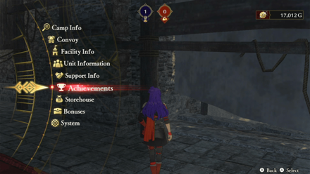 Fire Emblem Warriors Three Hopes - Press the Minus Button to View Achievements