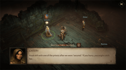 Diablo Immortal - Talk to Laksmi