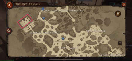 Lord Martanos Location Mount Zavain