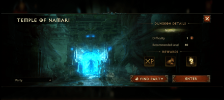 Diablo Immortal - Temple of Namari