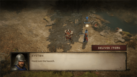 Diablo Immortal - Give Ryston the Haunches