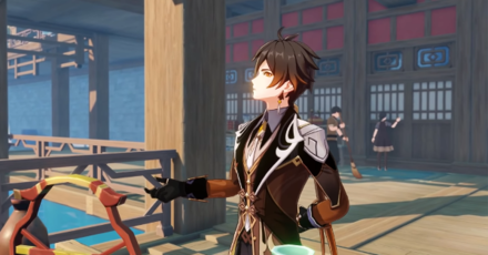 Genshin - Zhongli as a Shielder