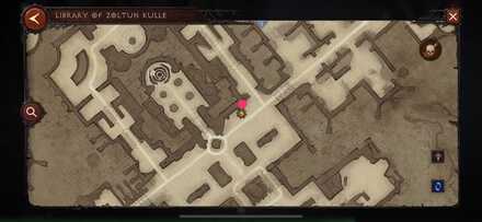 15 Archive of Secrets East Library Hall Lost Page Map View