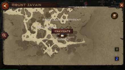 Mount Zavain Map