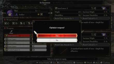 FEW3H - Weapon Screen Confirmation