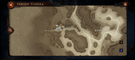 Diablo Immortal - Bitter Hearth Map