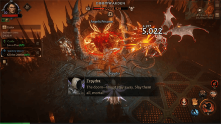 Diablo Immortal - Defeat the Doomwarden