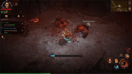 Diablo Immortal - Examine the Spear