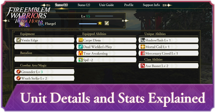 FEW3H - Unit Details and Stats Explained