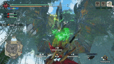 MH Rise Sunbreak - Jungle Boulder Drop Knock Down