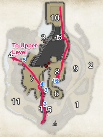 MH Rise Sunbreak - Jungle Lower Level Mining Route